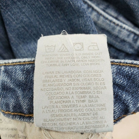 CC - Lee Natural Bootcut Jeans Womens SZ 6 Petite Medium Wash High Rise Waist - Picture 5 of 6